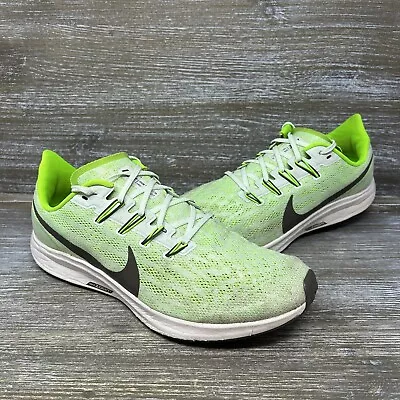 Nike Air Zoom Pegasus 36 Green Running Shoes Sneakers AQ2203-003 Mens Size 11 • $29.99