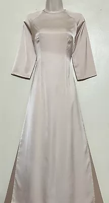 Ao Dai Lụa Ánh Sao Thai Tuan Mềm Rủ Vietnamese Dress With Pants - Size : Medium • $29.99