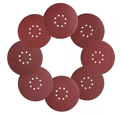 $26.02 • Buy 10-Pack 9 Inch 8-Hole Sanding Disc Drywall Sander Paper 80 120 150 180 240 Grit