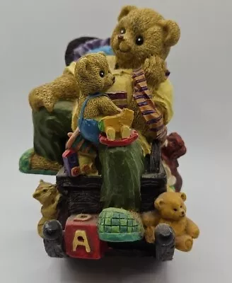 Papa Bear Rocking Baby Bear “Let Me Be Your Teddy Bear” Music Box. Rocking Chair • $21.99