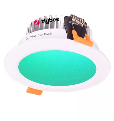 15W 120mm Smart ZigBee RGBCW LED Downlight Kit For Echo Plus SmartThings Hub Hue • $54