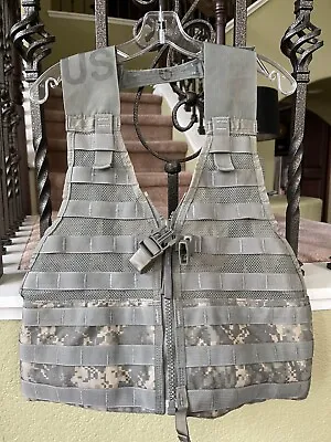 Usgi Acu Molle Ii Fighting Load Carrier Flc Lbv Tactical Vest Digital Camo • $29.99