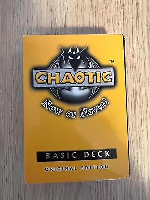 Chaotic Now Or Never Basic Deck CIB • $399