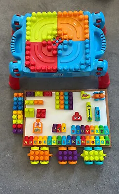 MEGA BLOCKS - ‘ABC Learning Train’ & ‘Build N Learn Table’ (Retail Price £35) • £20