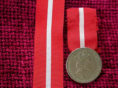 Replica  6 Inch RIBBON For WW1 Territorial Nursing Medals Compare To Original • £5