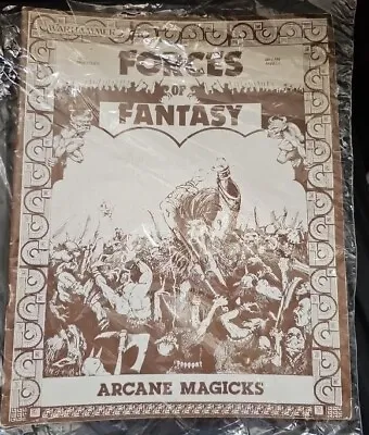 WARHAMMER-1st Edition-1984-Arcane Magicks From The Forces Of Fantasy Box Set • £29.95