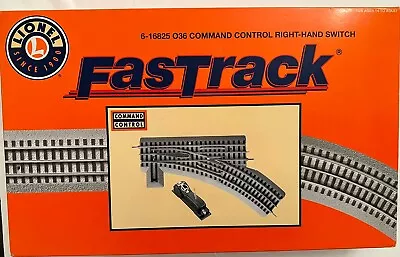 LIONEL 6-16825 Fastrack O Scale O36 Command Control Right- Hand Switch • $95.20