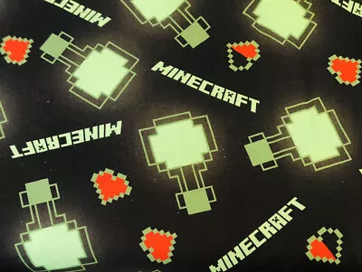 Tina SCRAP Remnant Fabric 100% Cotton 9 X21  Minecraft Gamer Video Game  • $2.69