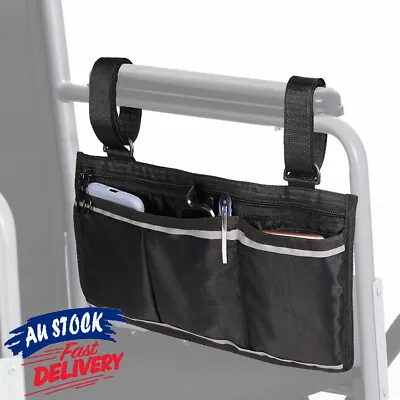 Waterproof NEW For Wallet Wheelchair Organizer Accessories Side Bag Mobile Phone • $13.99