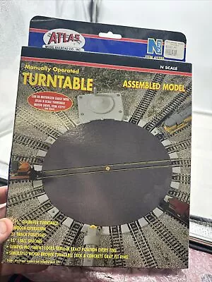 Atlas #2790 Manual Turntable - Code 80 Rails - N Scale  • $35.88