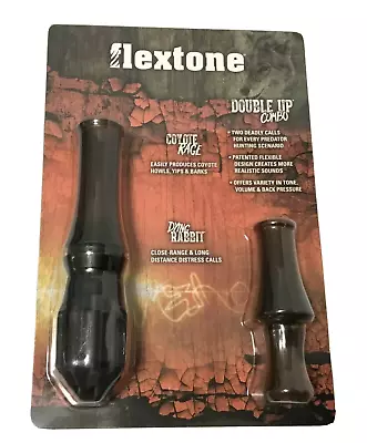 Predator Hunting Call Combo Flextone® Coyote Rage / Dying Rabbit FLXPD005 • $24.95