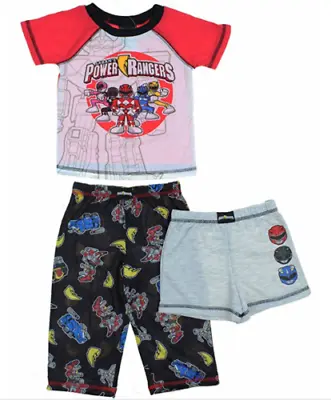 $13.31 • Buy Power Rangers Boy's Pajamas 3 Piece Sleepwear Set  Sz  2T  