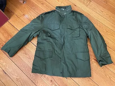 Men’s M65 Style OD Field Jackets Sz Med L  And XXL With Liners NEW • $25