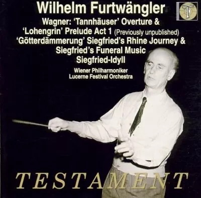 Wilhelm Furtwängler - Wagner -  CD ULLN The Cheap Fast Free Post • £9.89