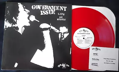 GOVERNMENT ISSUE Live On Mystic LP  US PUNK - MINOR THREAT DAG NASTY FUGAZI NM! • $49.98