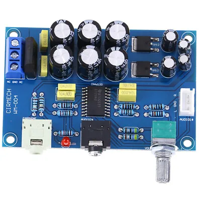 TPA6120 Headphone Amplifier Board HiFi TPA6120A2 Double Channel Headphone A ❤1 • $9.05