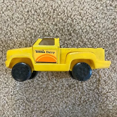 Dairy Farm Truck VINTAGE Yellow Tonka Pick-up 1979 6  • $6