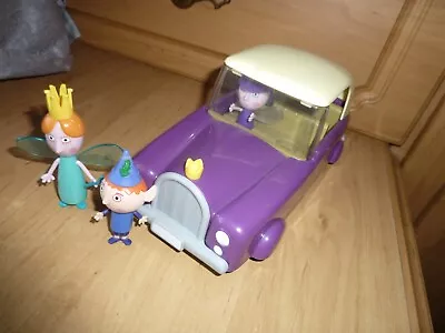 £12.95 • Buy Ben And Holly’s Little Kingdom Nanny Plum’s Royal Limousine Car With Figures