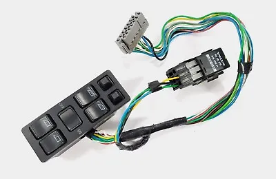 1993-1997 Volvo 850 Master Power Window Mirror Switch W/ Relay Harness OEM USED • $99.99