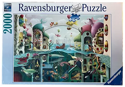 Ravensburger  If Fish Could Walk  Rare 2000 Pc Puzzle -- SEALED NEW! • $37.99