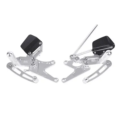 Yamaha YZF R1 2004-2006 Rearsets Silver Danmoto FR18 • $99