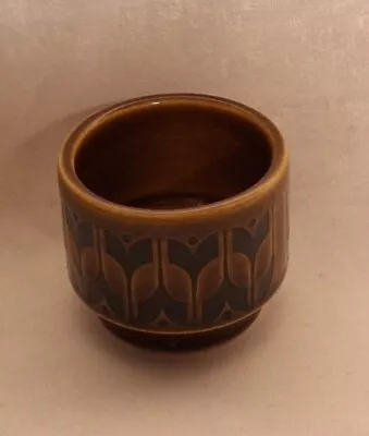 Vintage 1970s Hornsea Heirloom Brown Egg Cup • £0.99