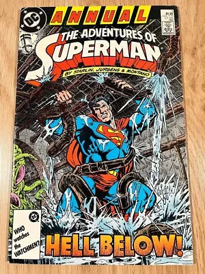 The Adventures Of Superman By Starlin And Jurgens DC Comic Annual 1987 • £4.99