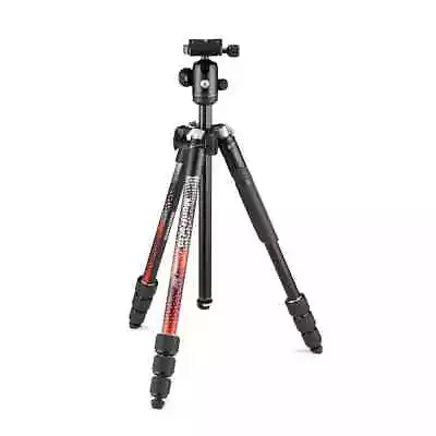 Manfrotto Element MII Aluminium Tripod With Ball Head - Red • $199
