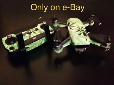 $23.17 • Buy Dji Spark Wrap W/2 Battery Wrap / Got Green Skin / Sticker /Decal