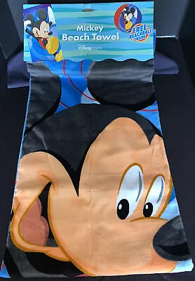 Disney Store Mickey Mouse Beach Towel Standard Size With Beach Ball- NEW • $12