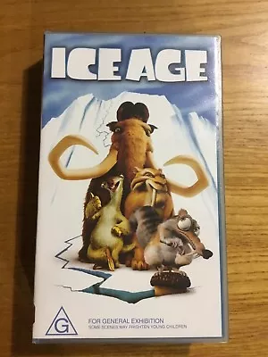 Ice Age. 20th Century Fox Movie On Vhs Rated (g)  Like New • $5