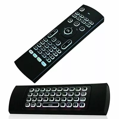 New Backlit Mini Wireless Keyboard Air Mouse For Android KODI TV Box MXQ T95 X96 • £7.25