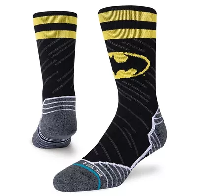 Stance Batman Dark Knight Black Mens Xl 14-16 Crew Sock INFIKNIT Logo Bat • $17.95