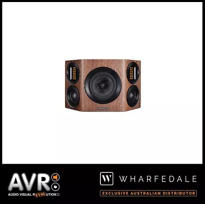 Wharfedale Evo 4.S  Surround Speakers - (BlackWalnutWhite Finishes) RRP:$2600 • $1949.99