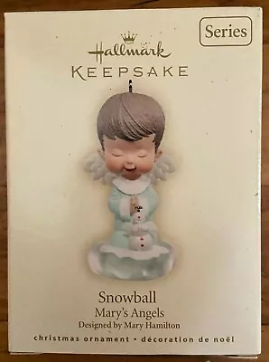 Hallmark 2007 Keepsake Collector's Series SNOWBALL Mary's Angels #20 Snowman • $11.75