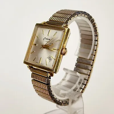 RAREUNIQUE Men's Vintage 60's SWISS 10K Gold Plated Watch ENDURA. Manual Wind • $125.99