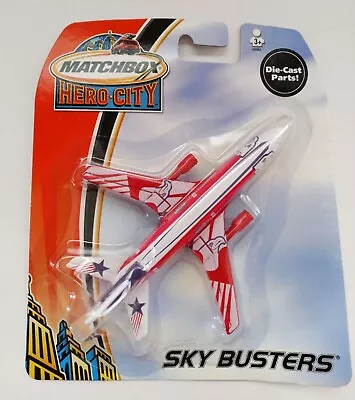 2003 Matchbox Hero-city - Sky Busters - Dc-10 Passenger Jet - Eagle Tampo • $7.99