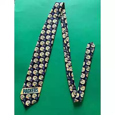 Vintage Green Bay Packers NFL Neck Tie - 1997 Ralph Marlin & Co. • $12.99