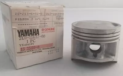 Yamaha 2l0-11637-00 Oem/nos 3rd O/s 0.75mm Piston Xs400 1978-1982 • $40.88