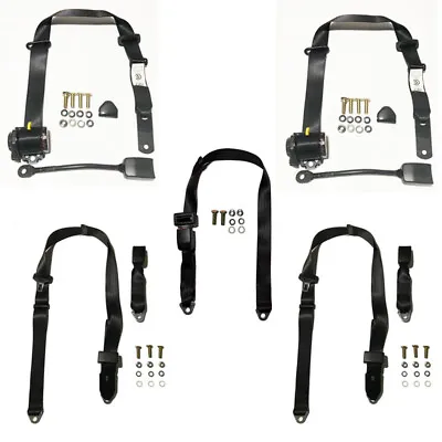 $499.55 • Buy Complete Retractable Seat Belt Kit For Mazda RX3 1972-73 Coupe Sedan Station Wag