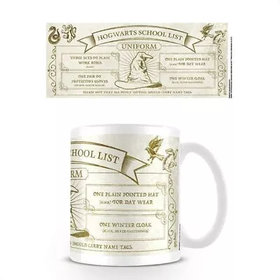 Harry Potter - Hogwarts School List Uniform Mug : NEW • $14.99