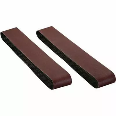 2 Piece 6  X 80  Sanding Sandpaper Belts 150 Grit Sander • $45.99