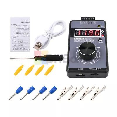 High-precision Handheld Signal Generator ±0-5-10V+ 0-4-20mA Analog Calibrator US • $24.79