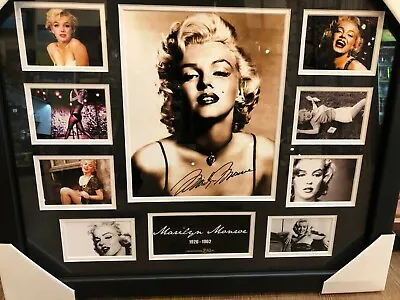 New Marilyn Monroe Signed Limited Edition Framed Memorabilia Gift • $99