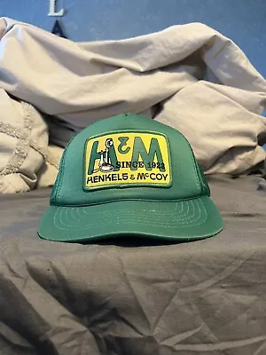 Vintage H&M Henkels & McCoy Trucker Hat • $1