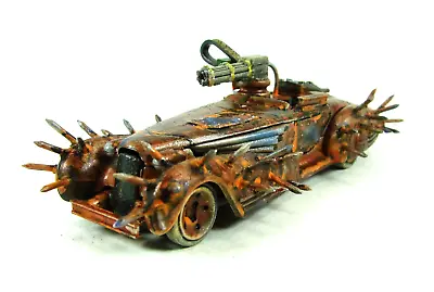 Gaslands Rat Rod Cruiser Custom Hot Wheels Diecast 1/64 Mad Max Wasteland Car • $38