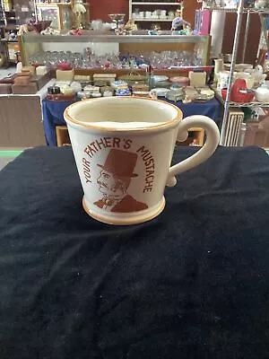 VTG  Your Father's Mustache  Beer Coffee Tea Mug Cup Japan Dapper • $15