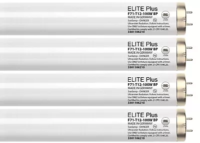 Wolff System ETS Elite Plus F71T12 100-120W-Bipin Tanning Bulbs - More Bronzing! • $286.50
