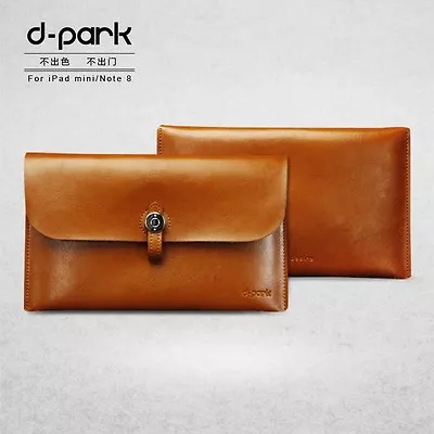 Genuine D-Park Sleeve Pouch Leather Bag For IPad Mini Tablet 7.9  Size • £26.99