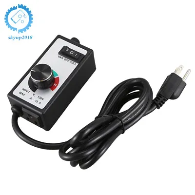 For Router Fan Variable Speed Controller Electric Motor Rheostat AC 120V Newest • $17.74